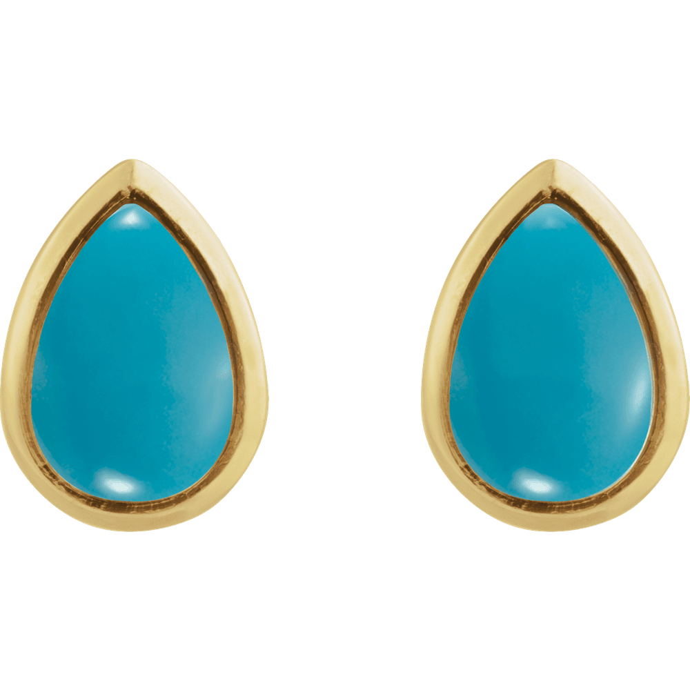 Cabochon Earrings