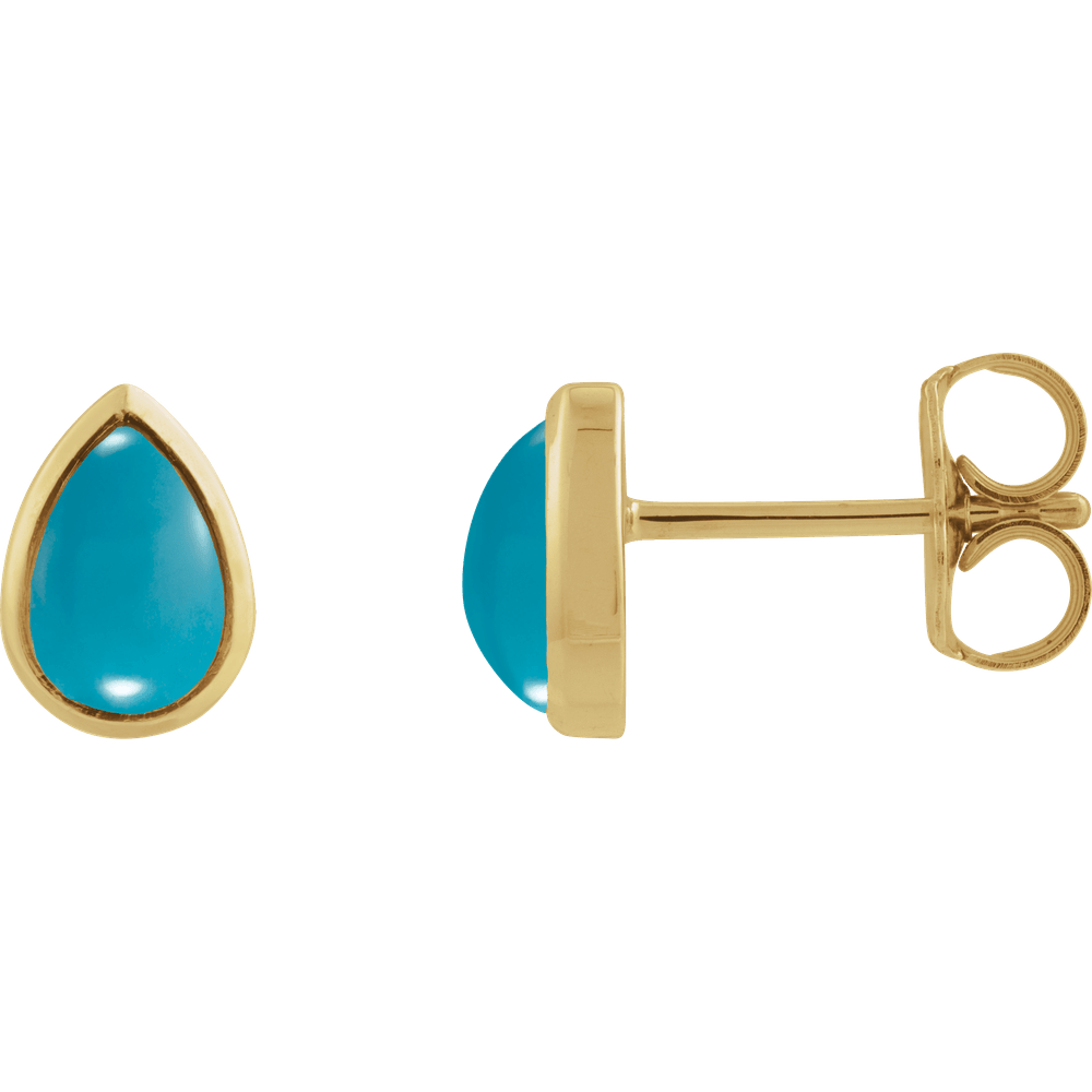 Cabochon Earrings