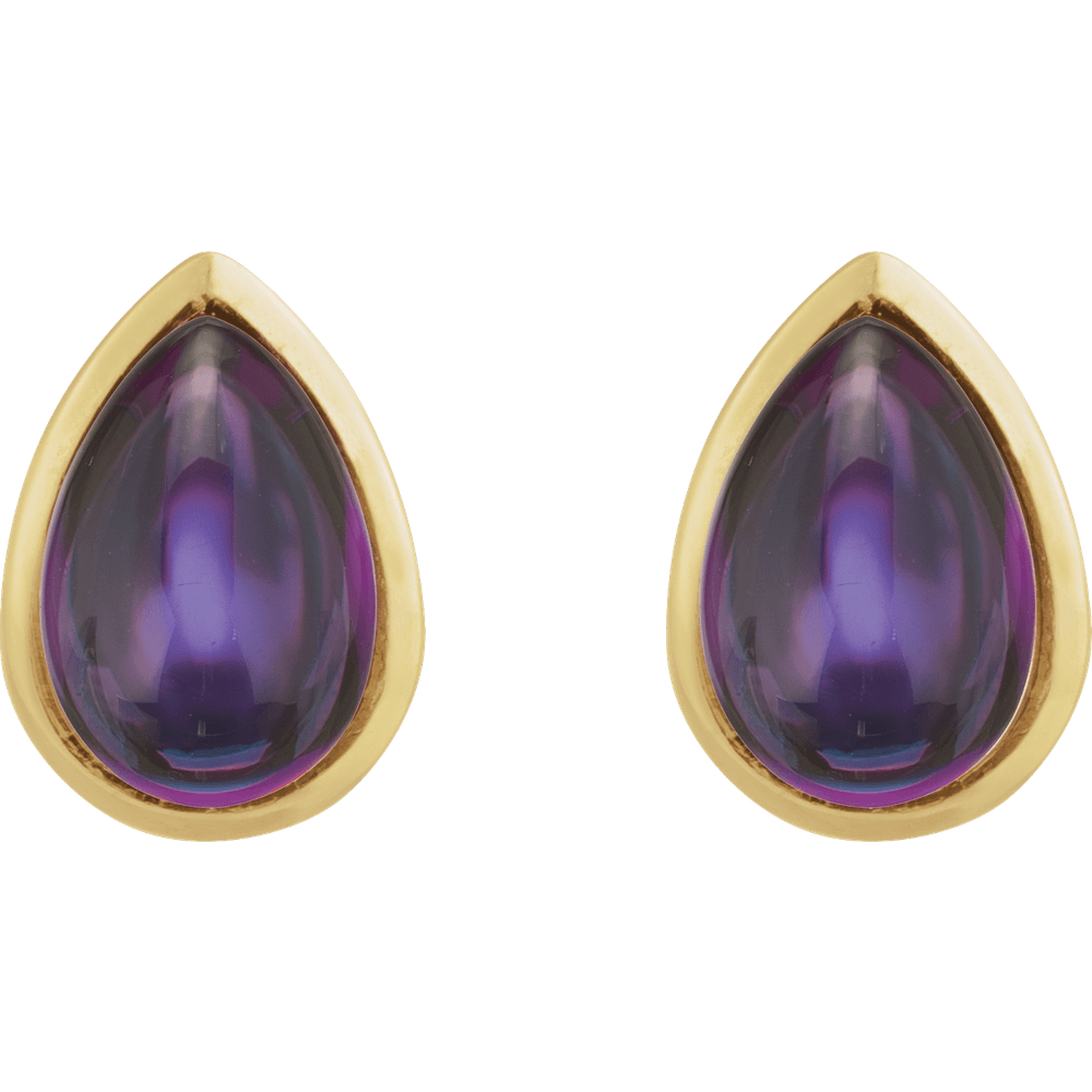 Cabochon Earrings