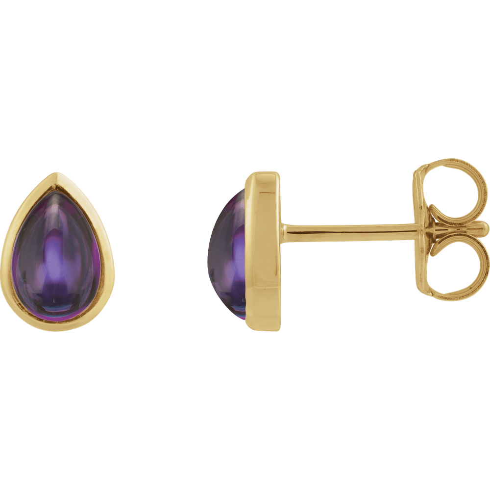 Cabochon Earrings
