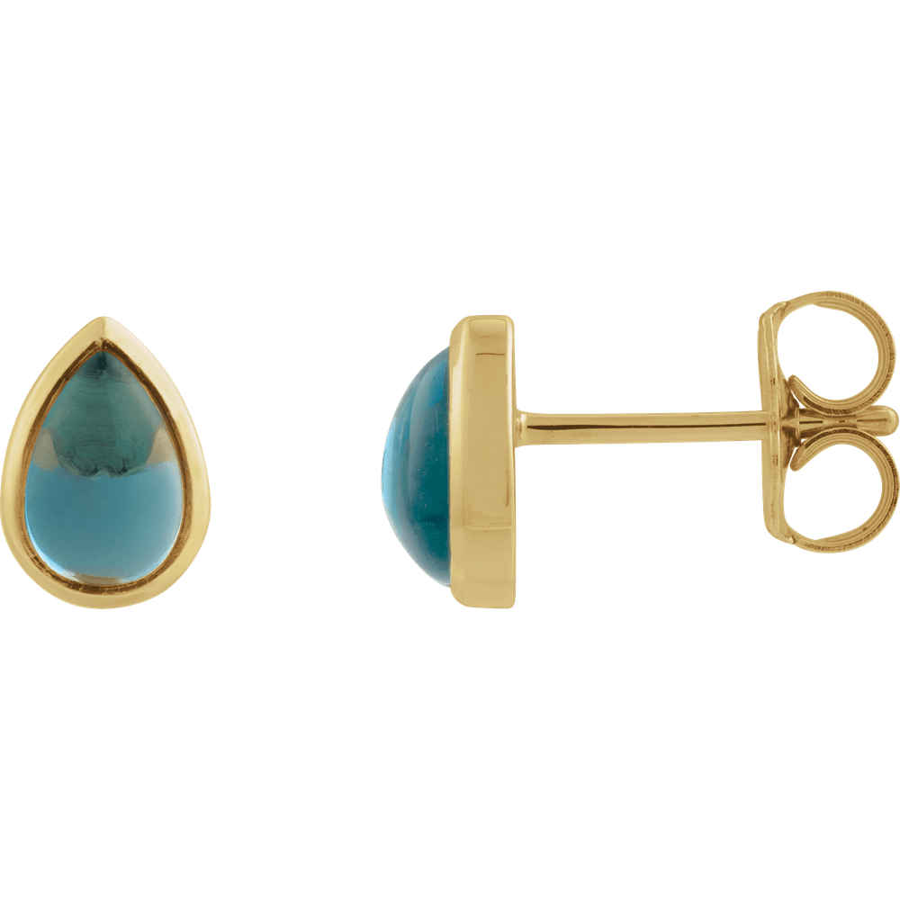 Cabochon Earrings