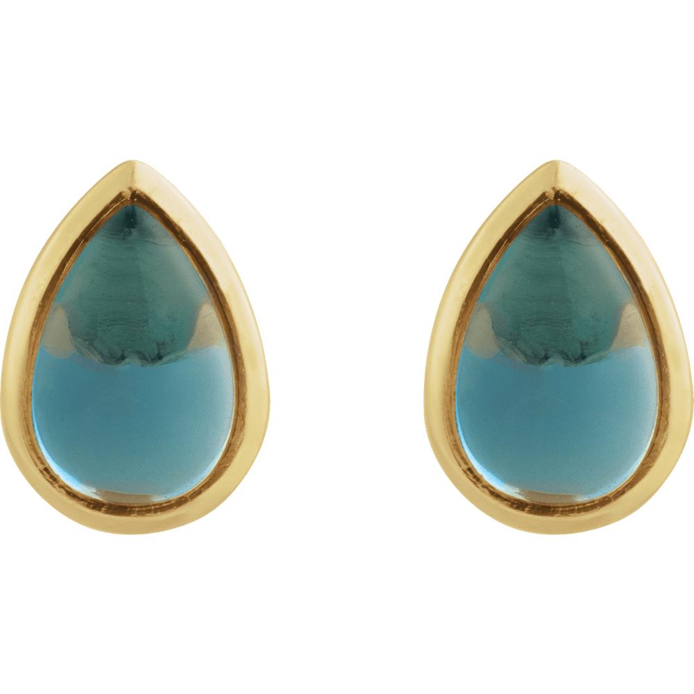 Cabochon Earrings