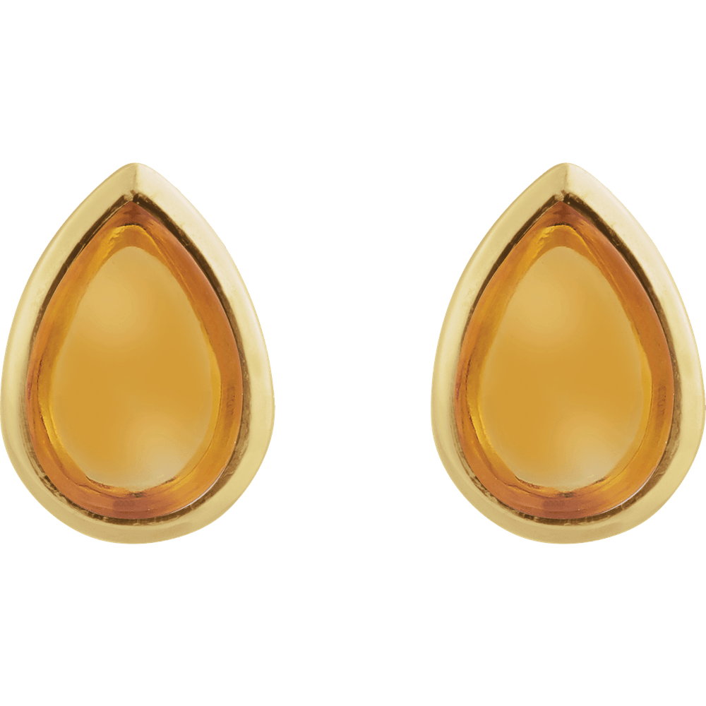 Cabochon Earrings
