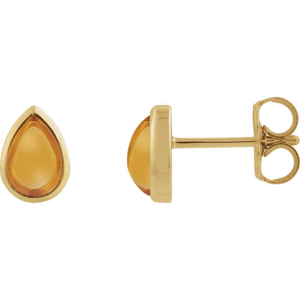 Cabochon Earrings