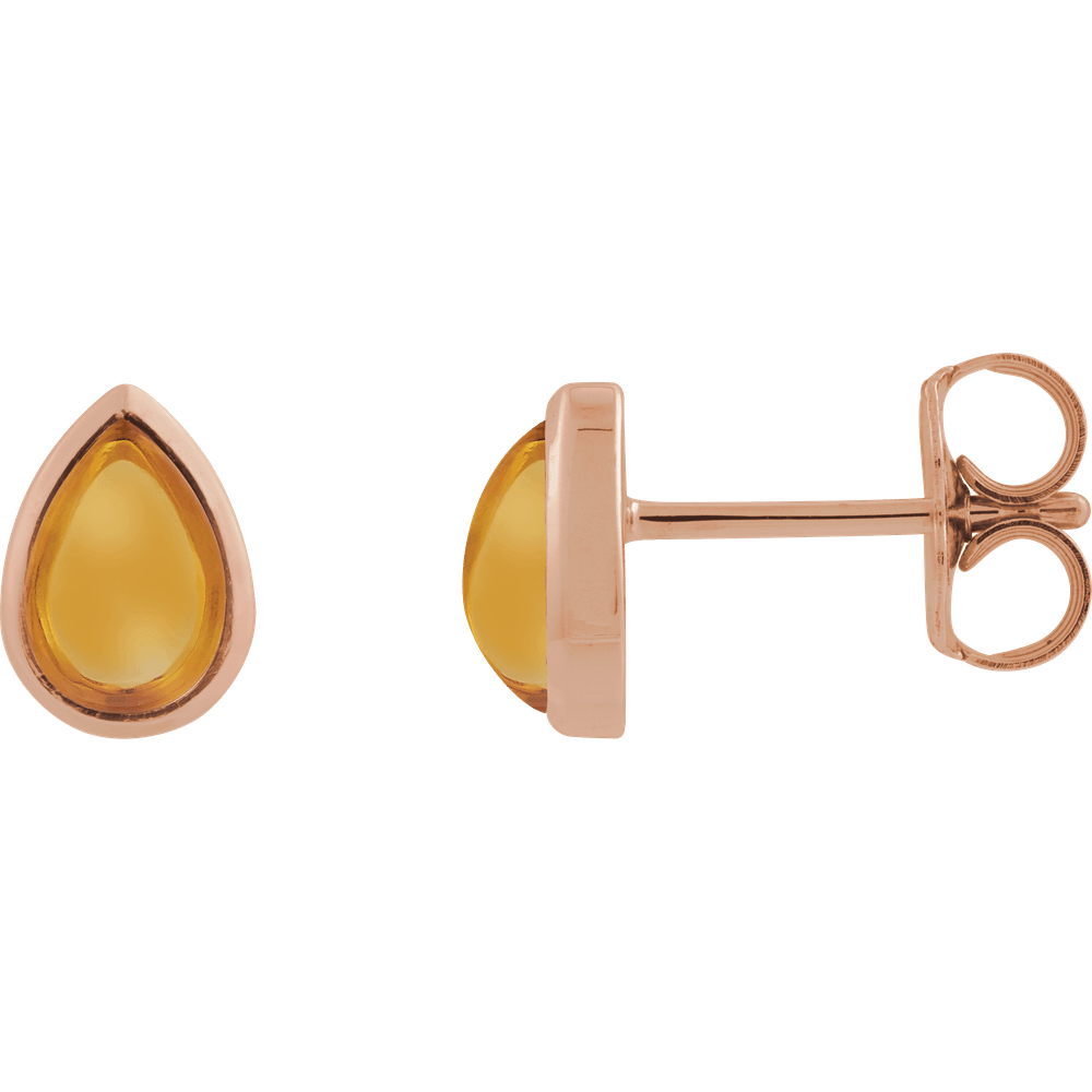 Cabochon Earrings