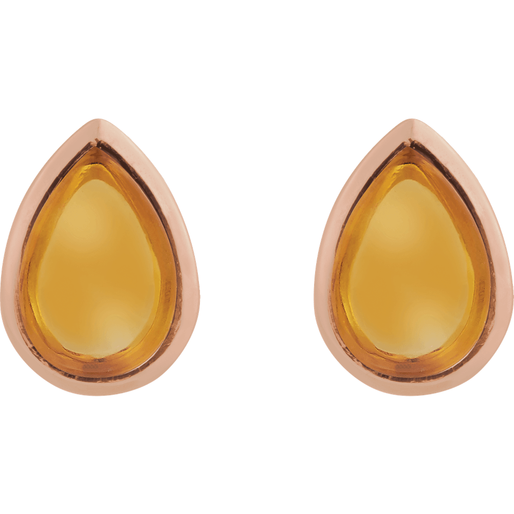 Cabochon Earrings