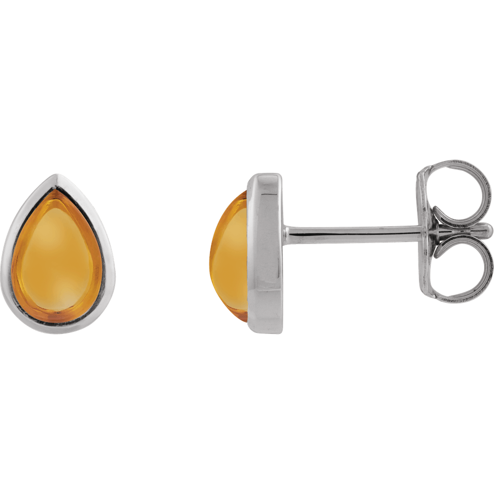 Cabochon Earrings