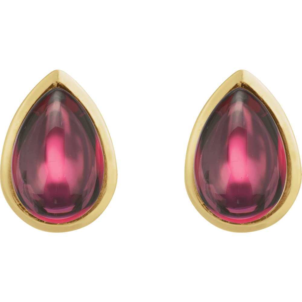 Cabochon Earrings