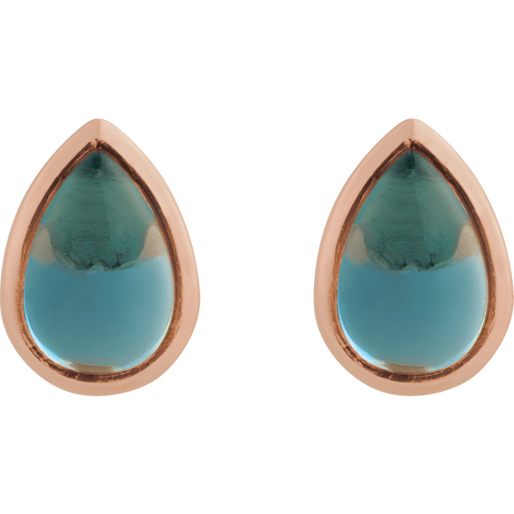 Cabochon Earrings