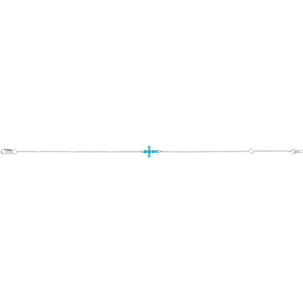 Sideways Cross Bracelet
