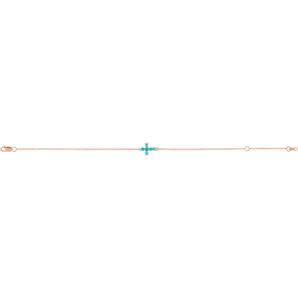 Sideways Cross Bracelet