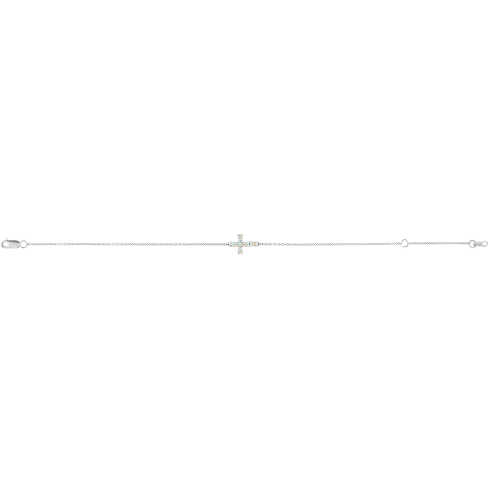 Sideways Cross Bracelet