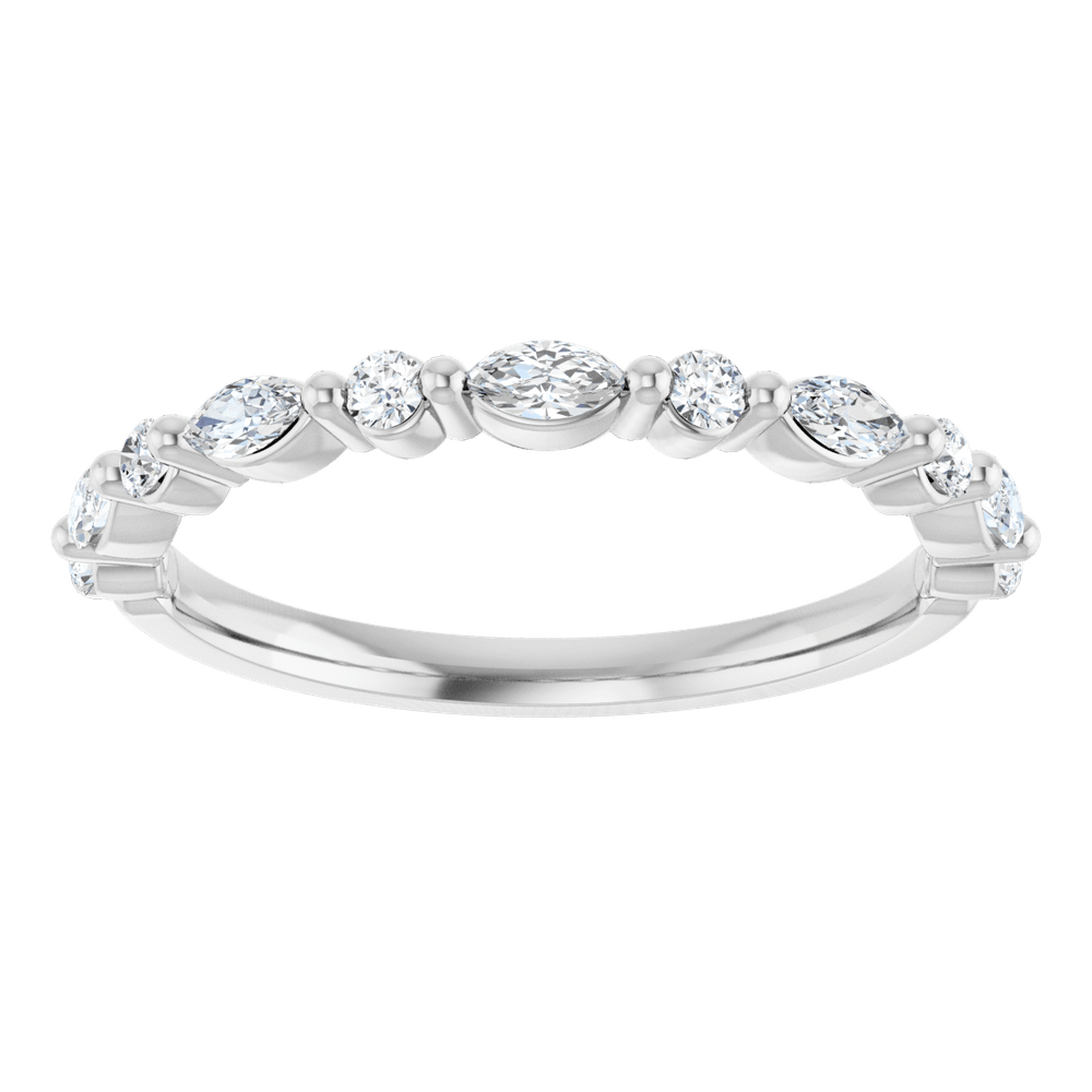 Natural & Lab-Grown Diamond Anniversary Band