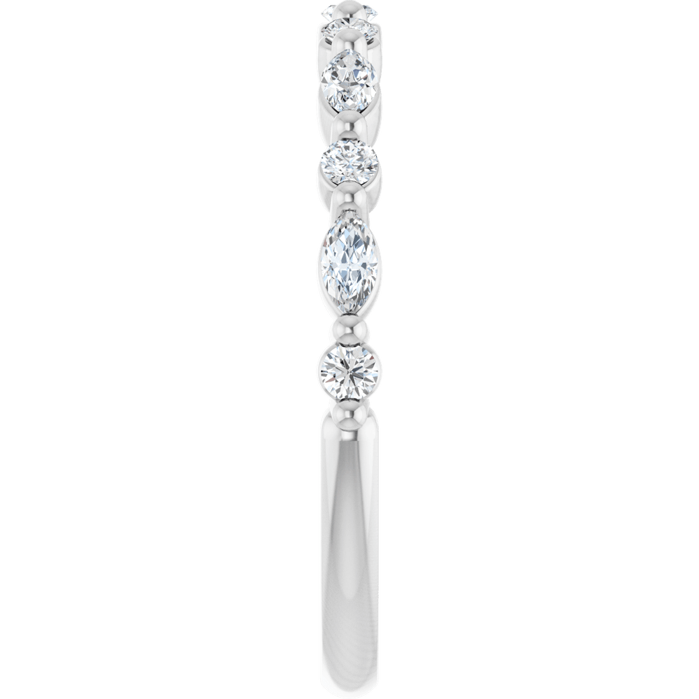 Natural & Lab-Grown Diamond Anniversary Band