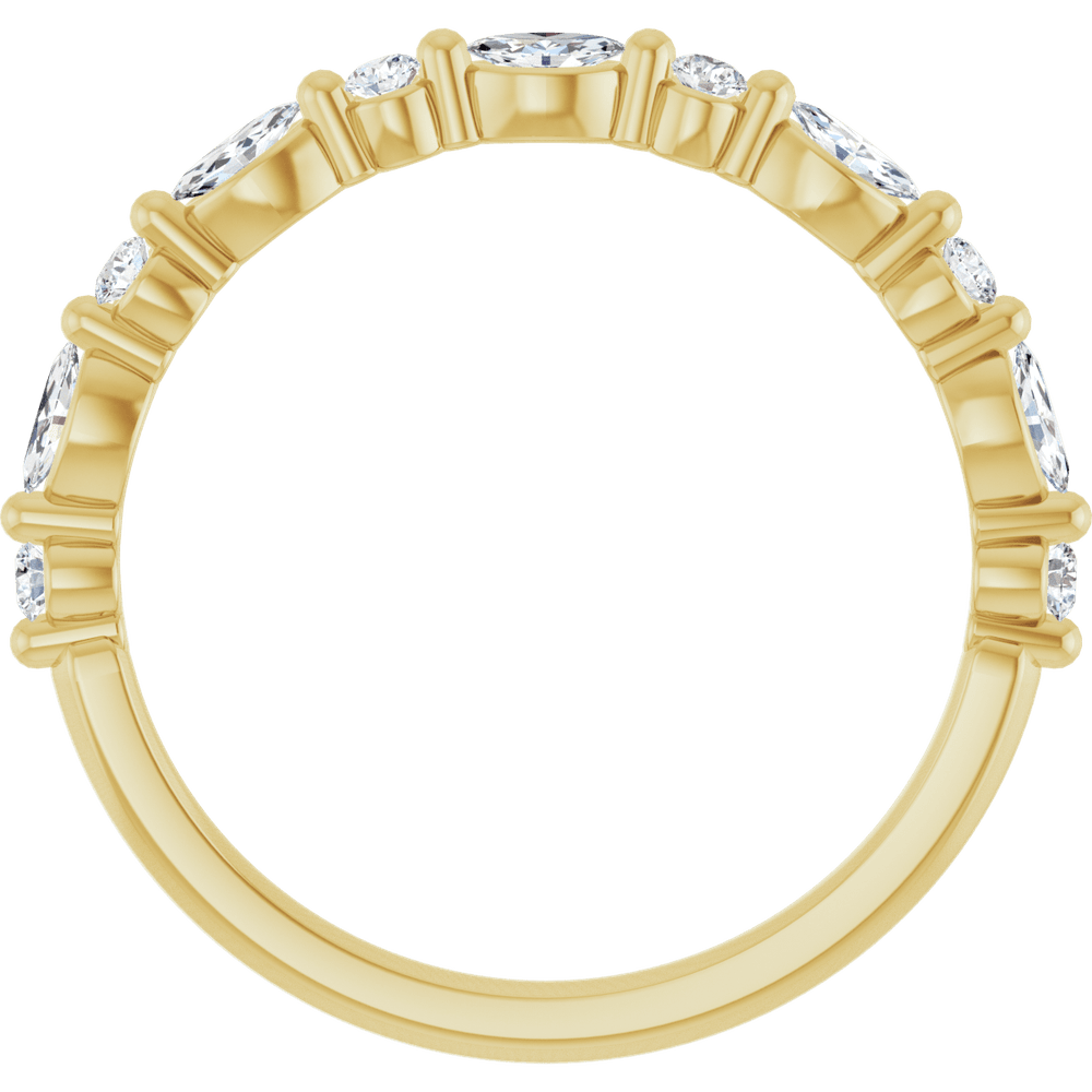 Natural & Lab-Grown Diamond Anniversary Band