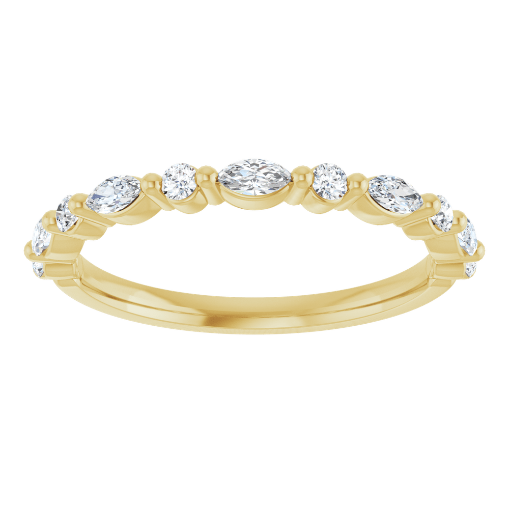 Natural & Lab-Grown Diamond Anniversary Band