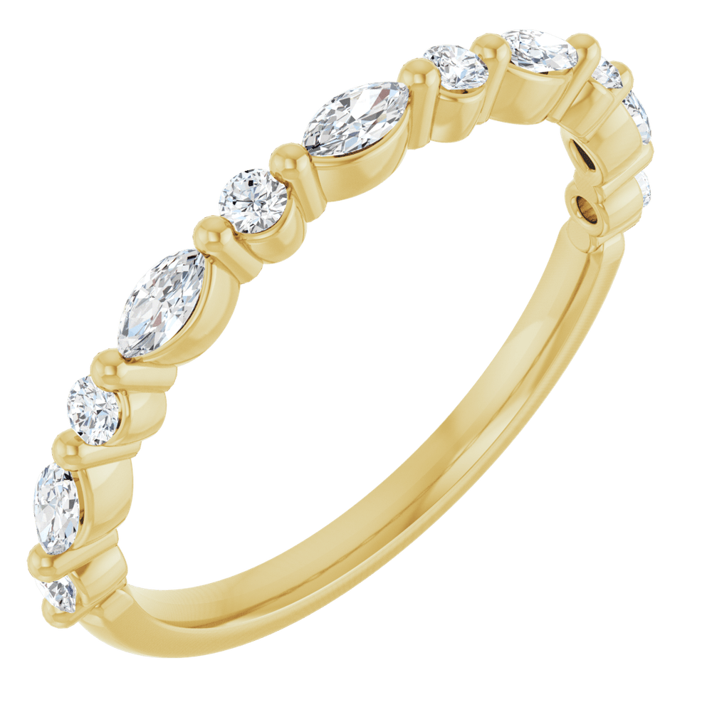 Natural & Lab-Grown Diamond Anniversary Band