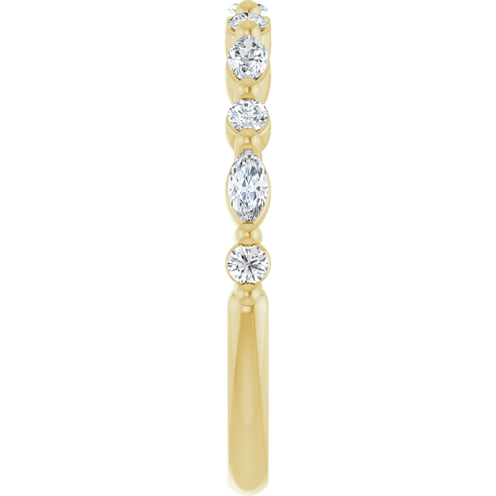 Natural & Lab-Grown Diamond Anniversary Band