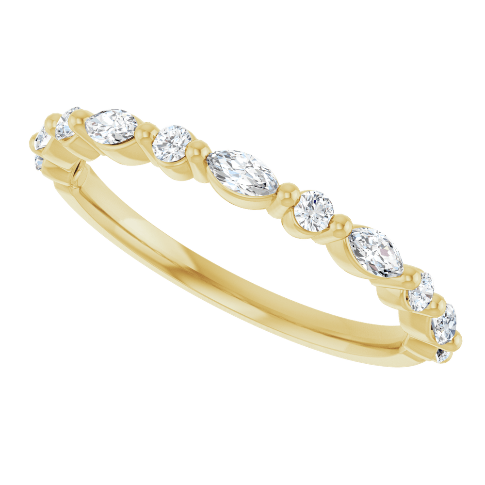 Natural & Lab-Grown Diamond Anniversary Band