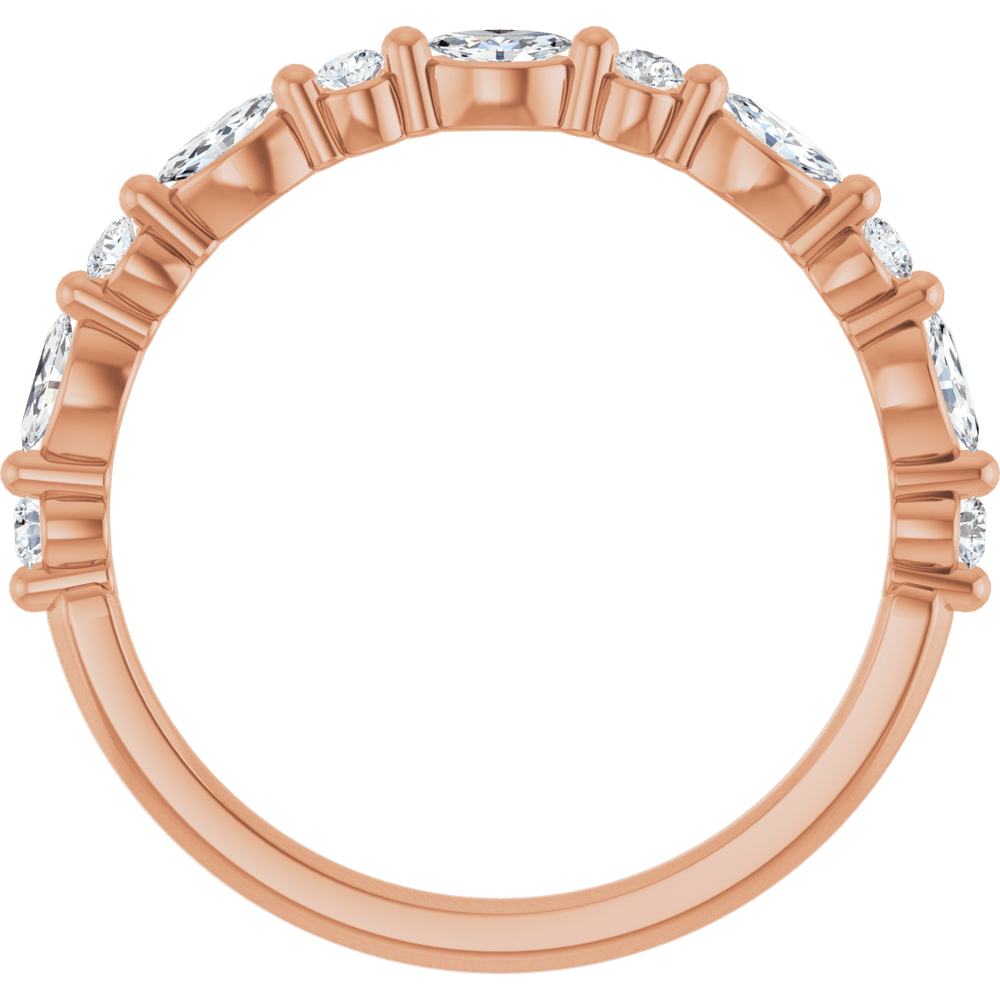 Natural & Lab-Grown Diamond Anniversary Band