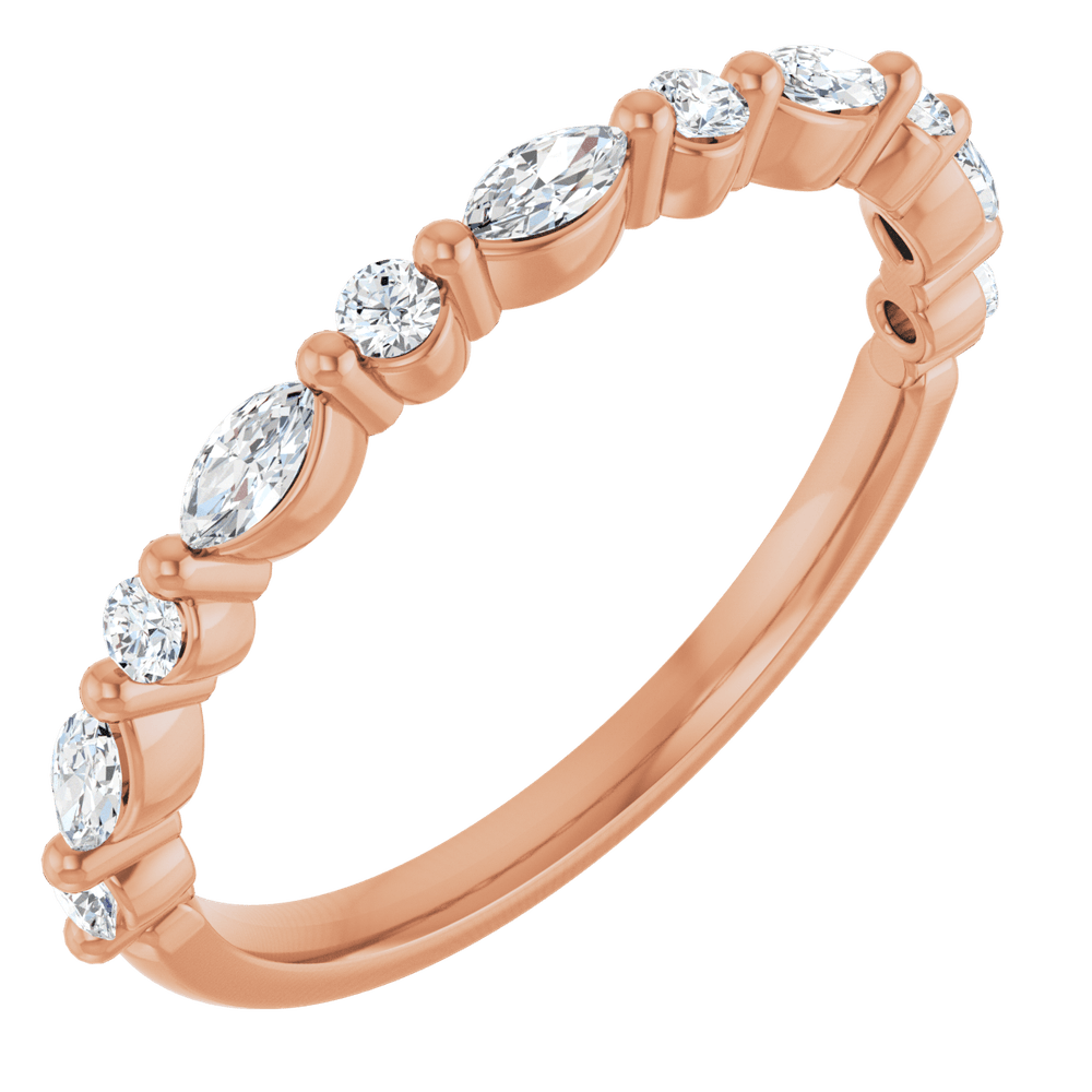 Natural & Lab-Grown Diamond Anniversary Band