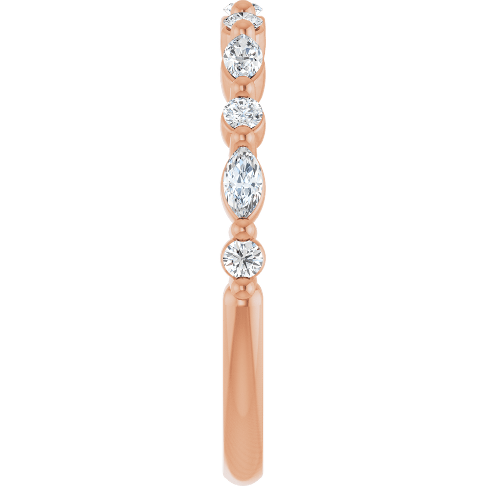 Natural & Lab-Grown Diamond Anniversary Band