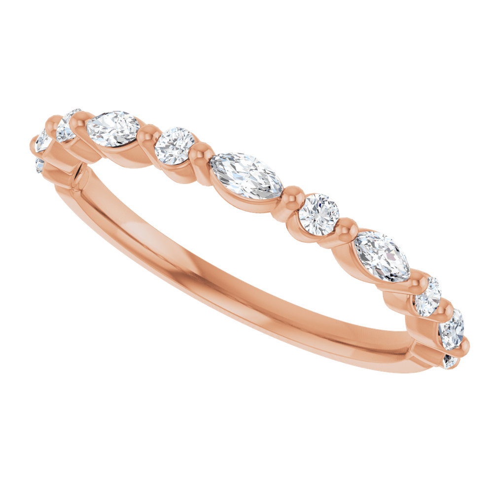 Natural & Lab-Grown Diamond Anniversary Band